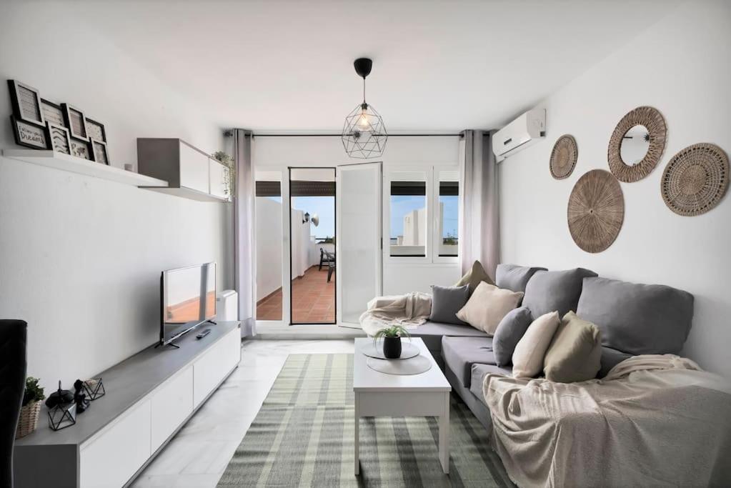 Duplex Con Vistas Al Mar, Piscina Y Gimnasio - Las Abejeras 226 Estepona Exteriér fotografie